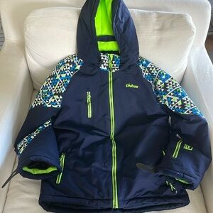 Boys Blue Ski Jacket